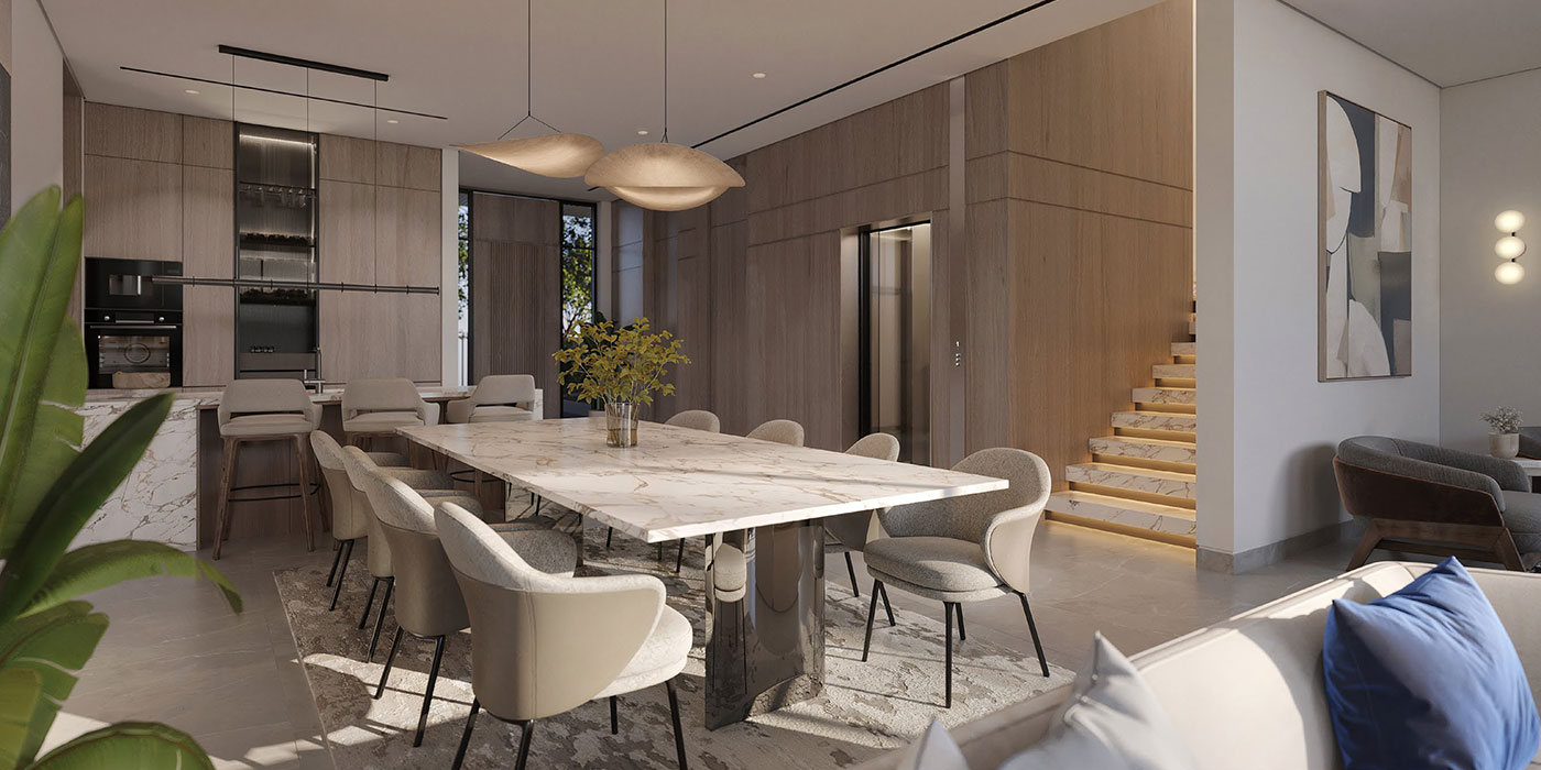 Pinewood Village at Jumeirah Golf Estates by Wasl Interior Image