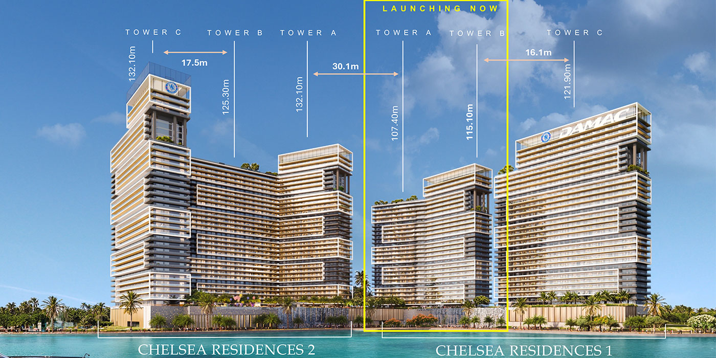 Chelsea Residences by Damac Properties Dubai Maritime City