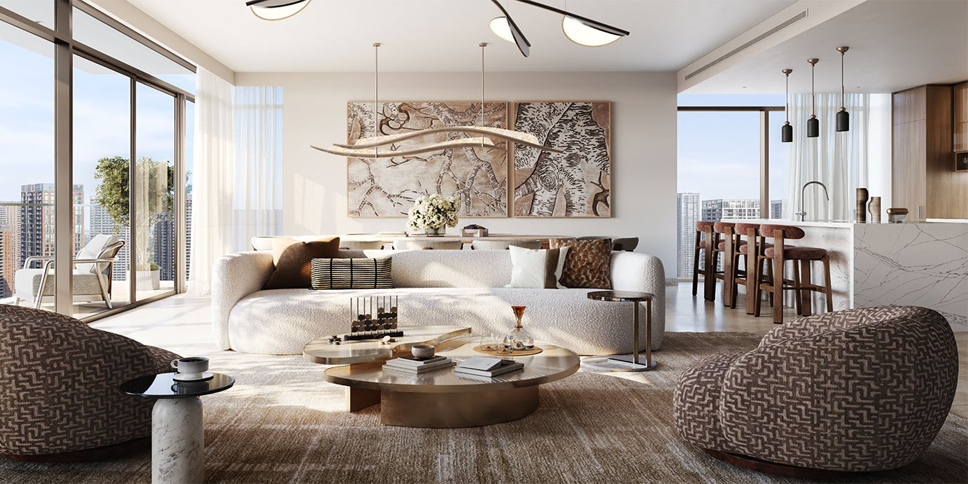 Valia by Emaar at Dubai Creek Harbour Interior Image