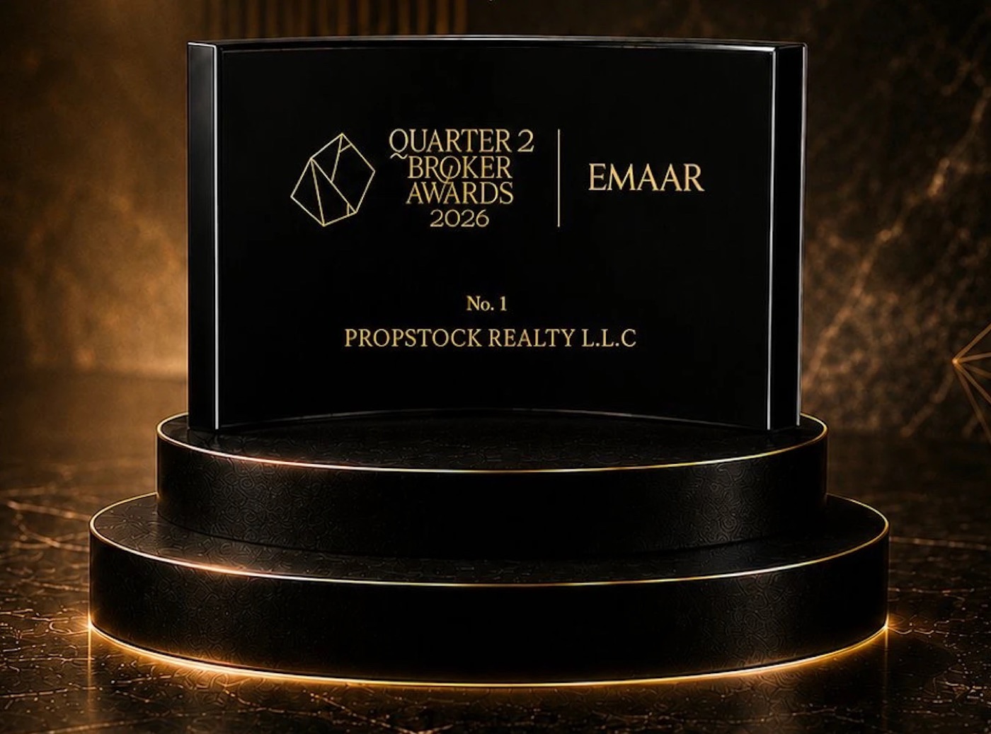 No. 1 — Quarter 2 Broker Awards 2026